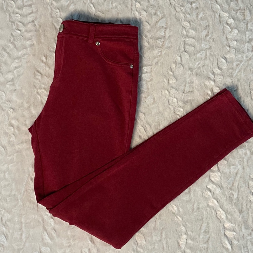 Bongo Red Stretch Jeans (Jeggings)